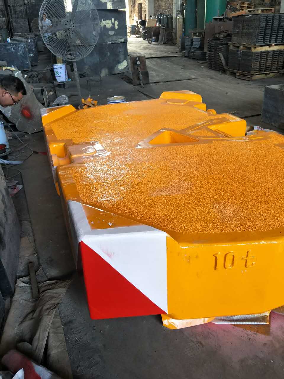 郑州钢板配重块生产