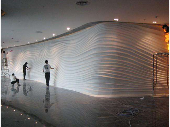 GRC幕墙挂板|EPS构件-好的构件就在北京鑫利达建筑装饰