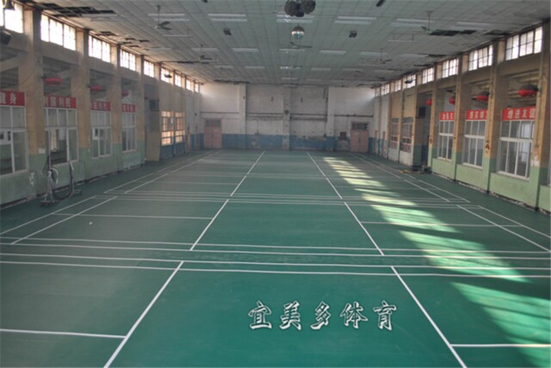 广西PVC球场，pvc羽毛球场地铺设