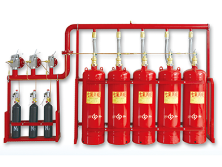 柜式七氟丙烷灭火装置-万升消防科技供应灭火装置