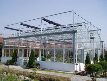 四川蔬菜智能玻璃温室建设