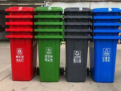 甘南塑料垃圾桶批发厂家,环卫垃圾桶制作
