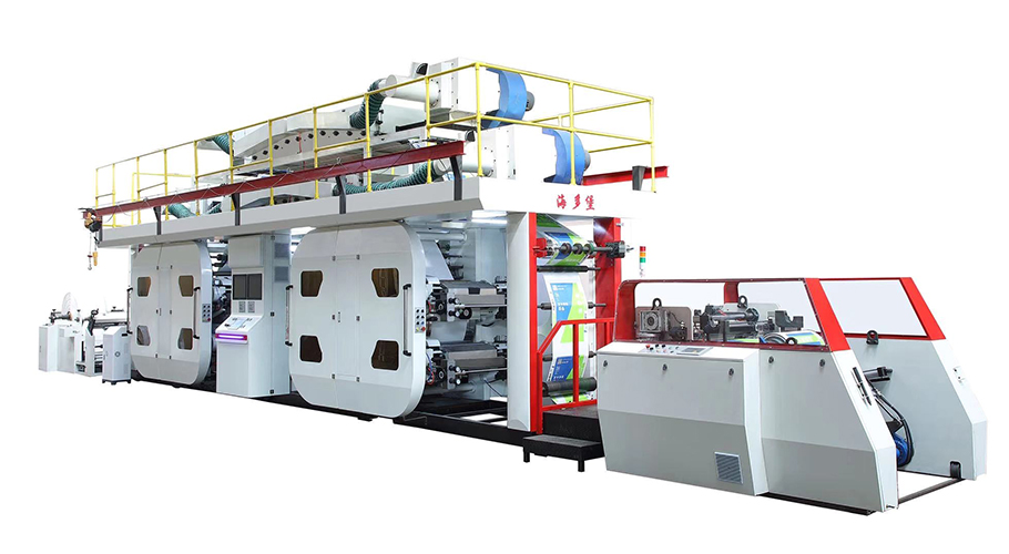 塑编布柔性版印刷设备-温州市哪里有售卖卫星式柔版印刷机