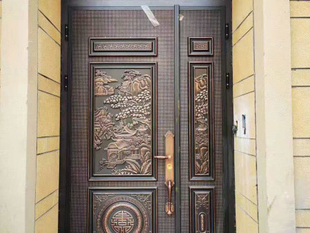 甘肅別墅入戶(hù)門(mén)多少錢(qián)一平米,金雕防爆鑄鋁門(mén)價(jià)格