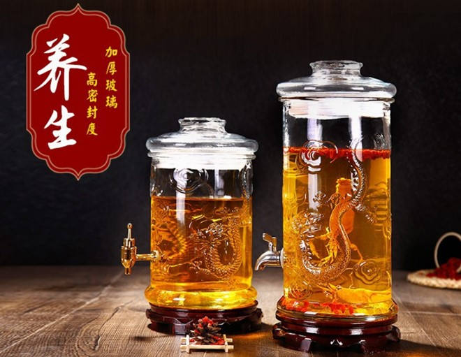 辽宁玻璃瓶泡酒罐供应商,泡酒罐生产