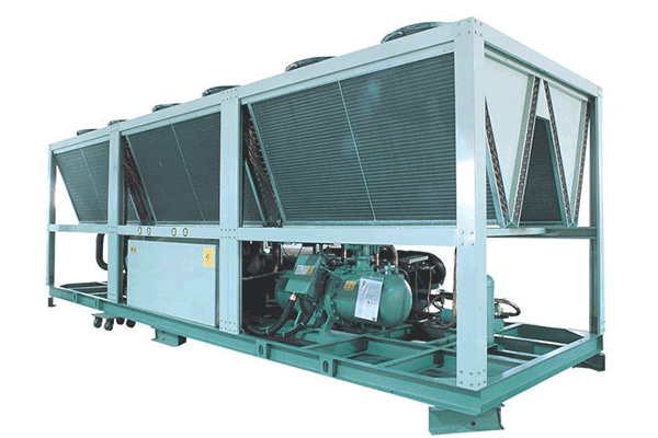 高安风冷型螺杆冷水机组多少钱,厂房中央空调设备