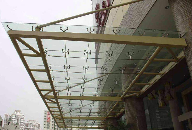 丰县钢结构门头雨棚供应