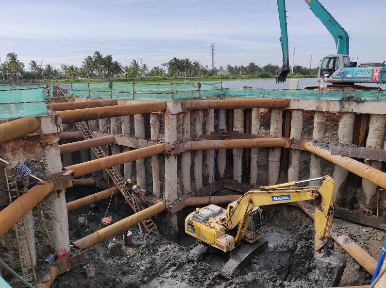 琼中黎族苗族基坑钢板桩围堰价位,水中钢板桩围堰项目