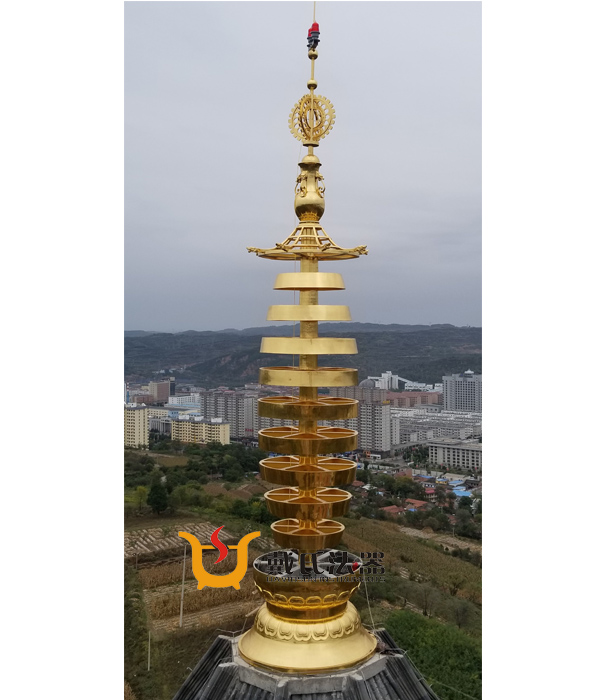 安徽寺庙铜雕塔刹批发