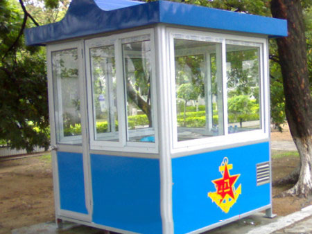 天津治安岗亭制作厂家,警用不锈钢岗亭生产厂家