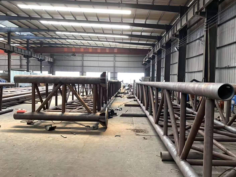 银川方管桁架安装,大型号管桁架安装