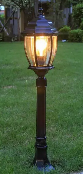 立式草坪灯 LED户外庭院插地灯 中国风草坪灯