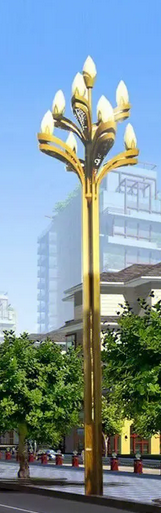 8米玉兰路灯，8米中华玉兰灯，道路玉兰灯
