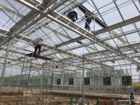 贵州智能玻璃温室建设