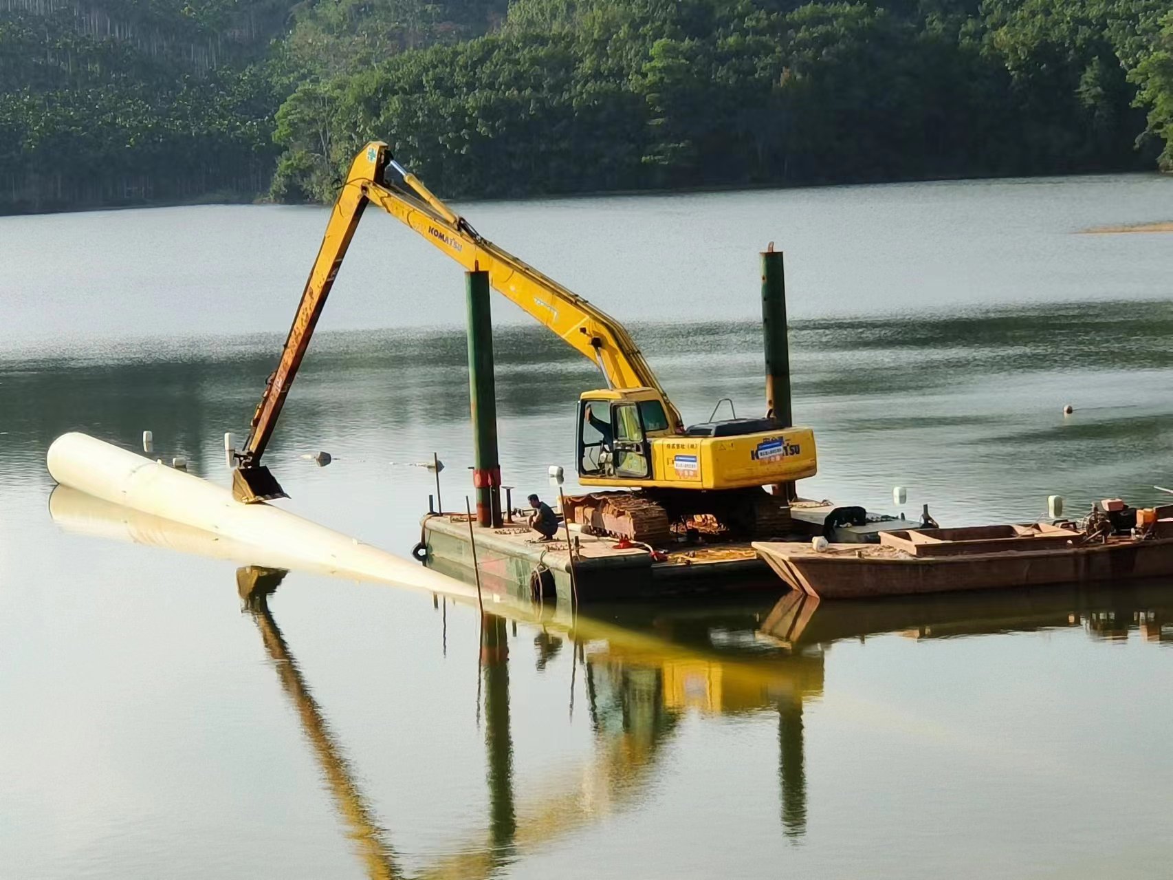 瓊海跨江沉管租賃