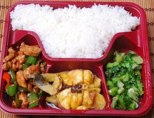 界首快餐盒饭配送模式