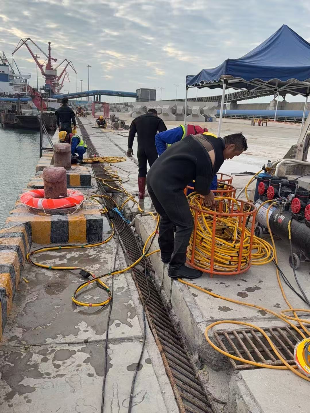 秀英清理推进器潜水推进器清理