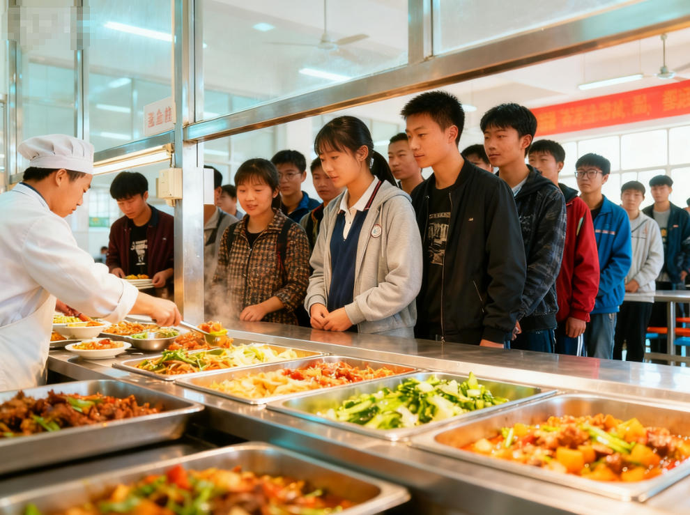 婺城外包工厂食堂团队