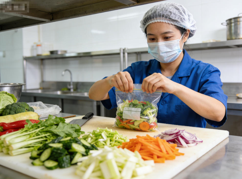 南漳社区食堂农产品初加工服务团队