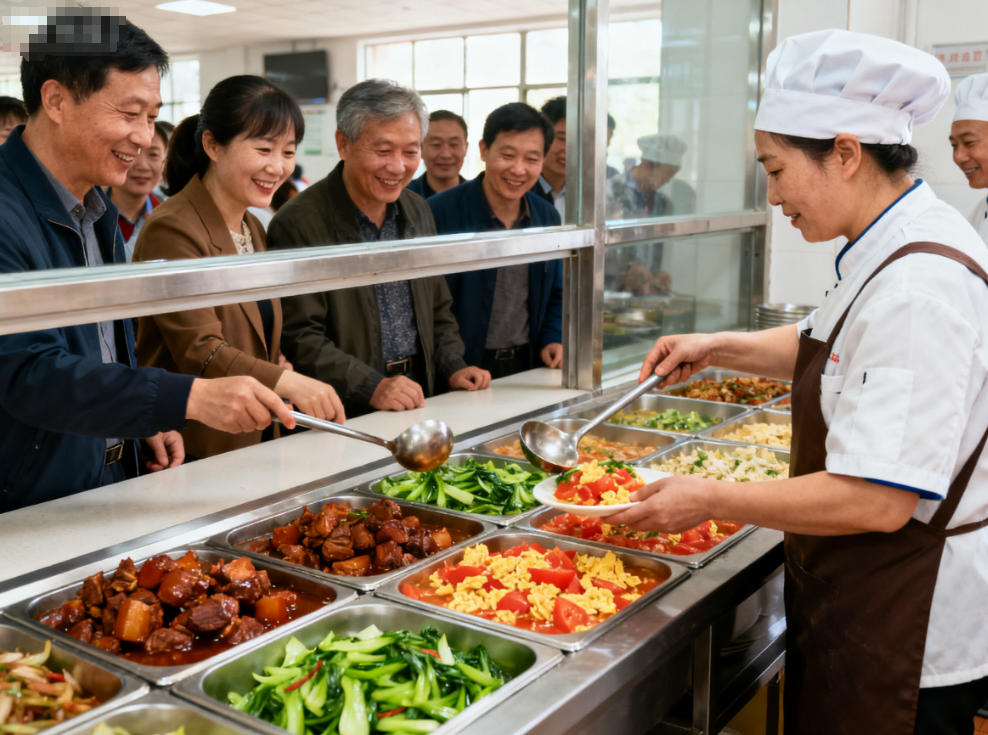 上城1000人工厂食堂外包经营方式