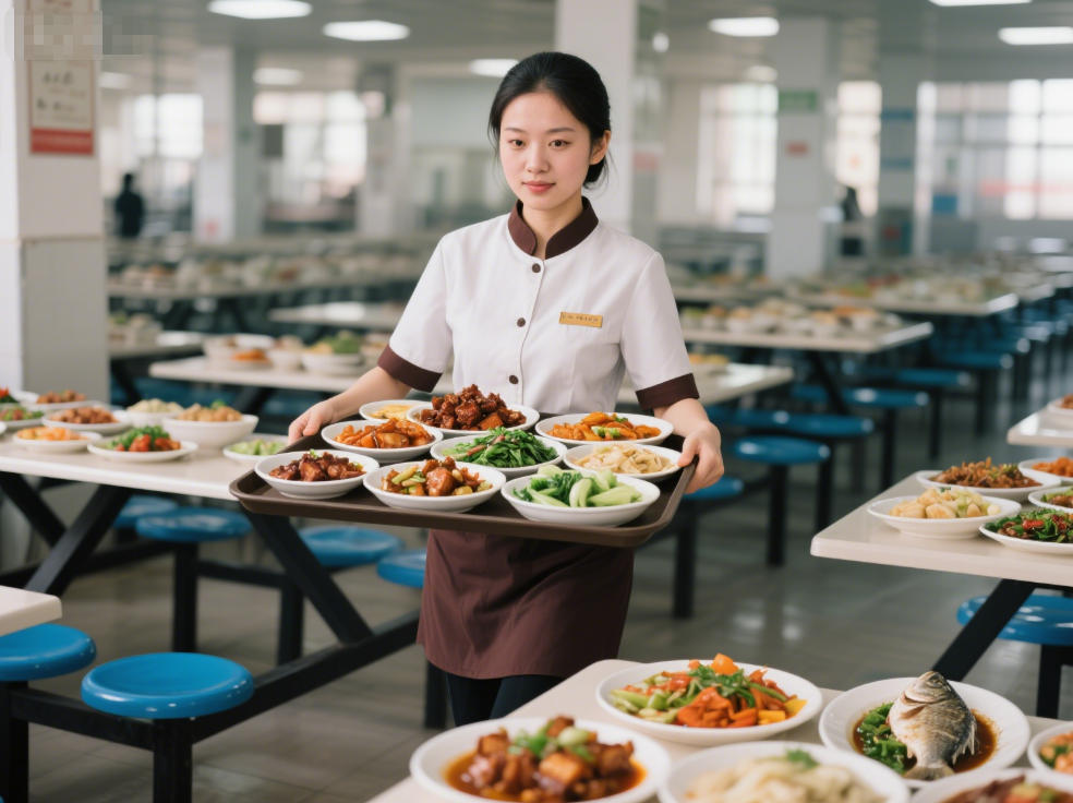 江汉承包400人工厂食堂报价