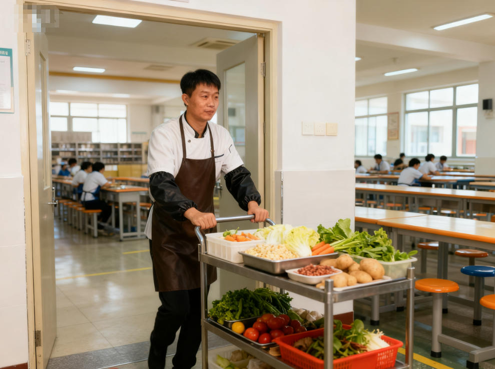 镇江工地食堂食材配送方案