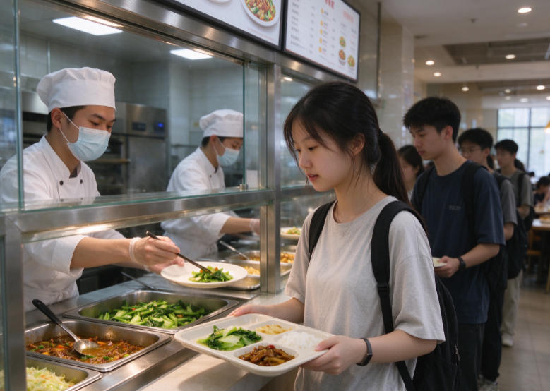承包高中食堂服务团队