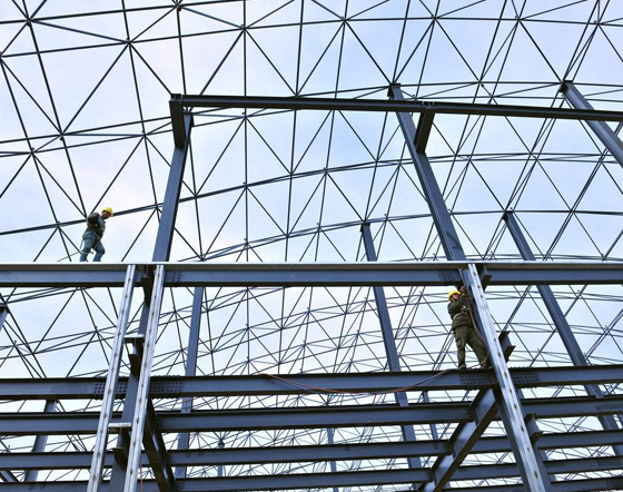 石嘴山钢结构厂房-隆德网架钢结构-隆德网架钢结构电话