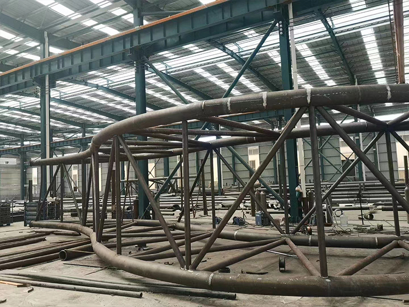 张掖钢结构网架厂,重型钢结构加工厂