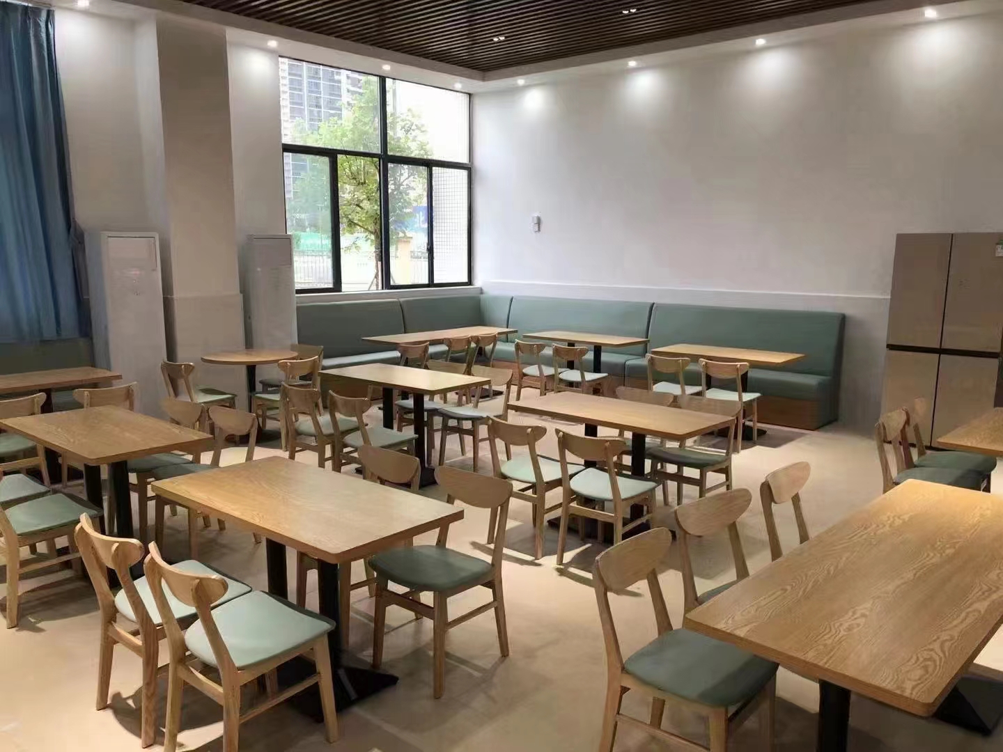 福建新品快餐厅桌椅免费设计