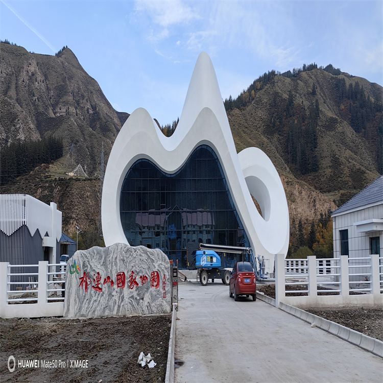 河南GRC商场门头造型定制