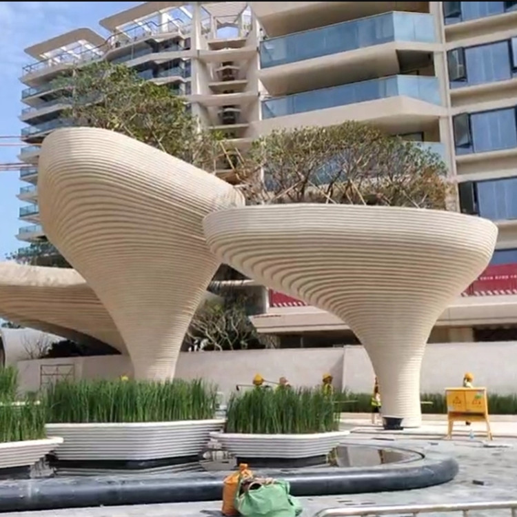 山东GRG异形花瓣柱子厂家报价